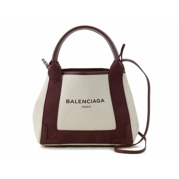 Balenciaga Blue Cabas XS Canvas Mini Tote Bag - Picture 1 of 6